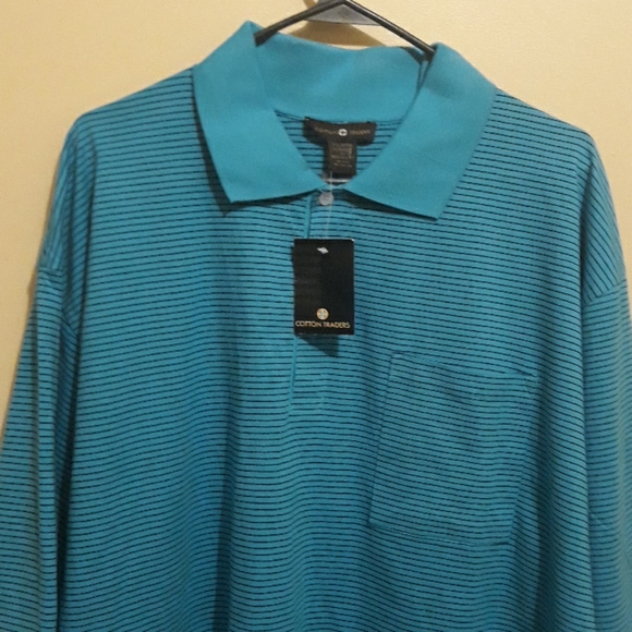 MENS 2XX COTTON TRADER  SHORT SLEEVE POLO SHIRT - Picture 3 of 3